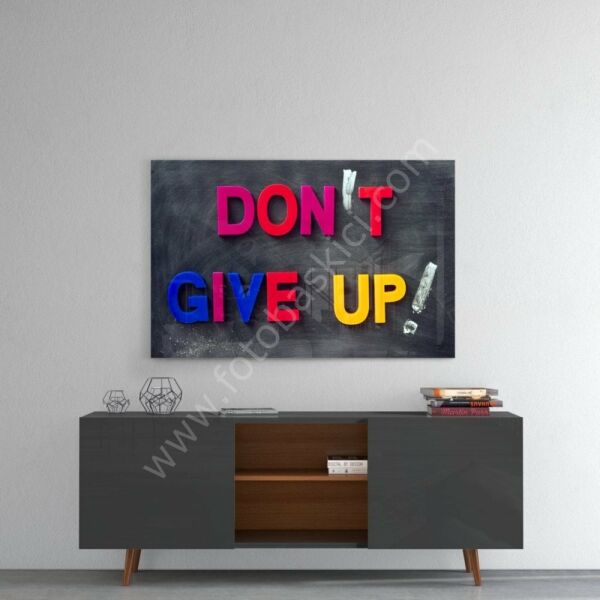 Don't Give Up Cam Tablo