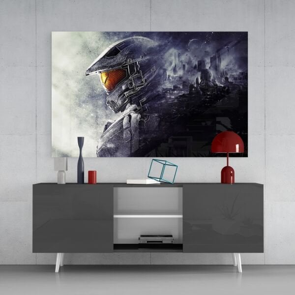 Halo - Usta Şef Cam Tablo