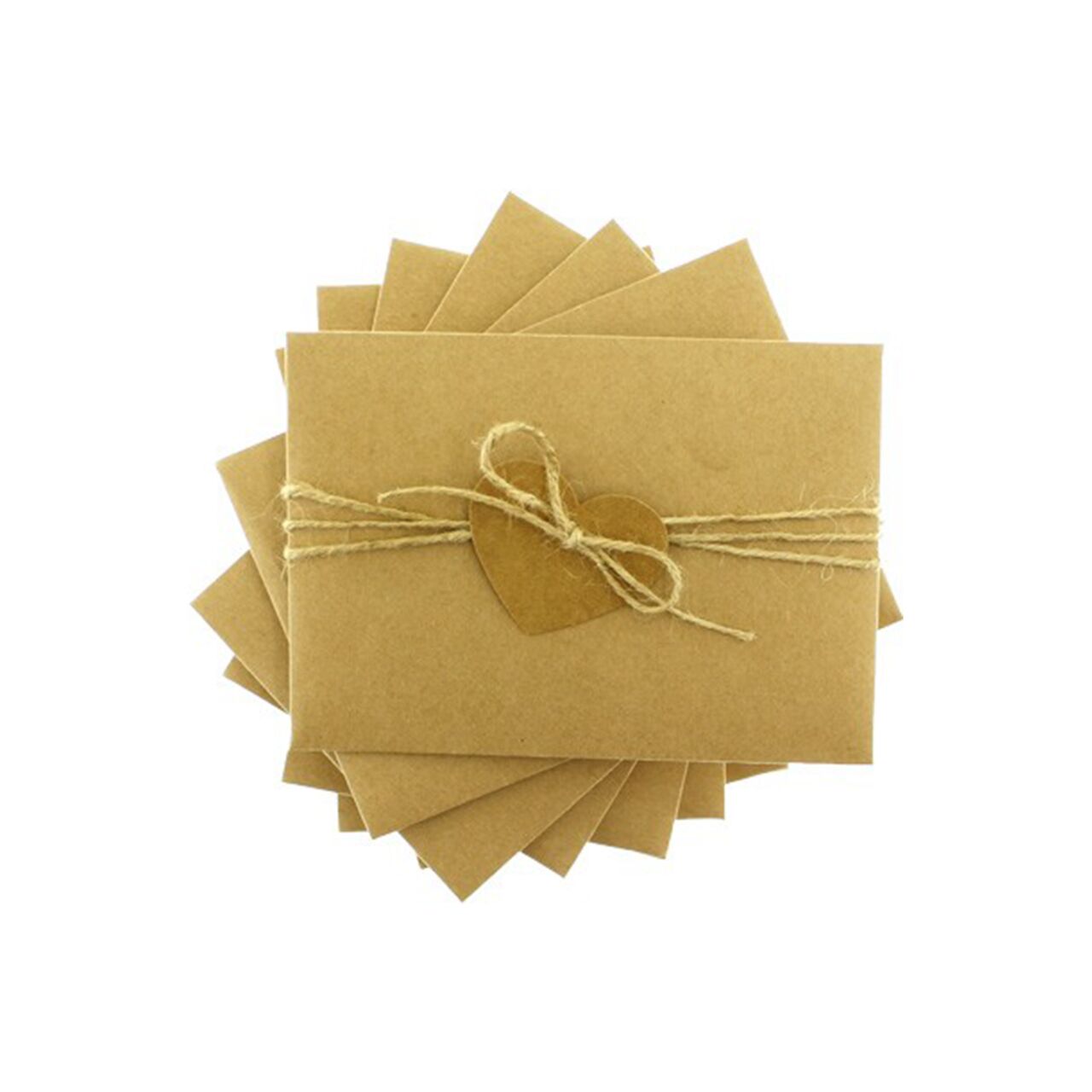 Kraft Kalpli ve İpli Kraft Zarf 10,5x15,5 cm