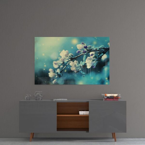 Çiçek Cam Tablo No:1050