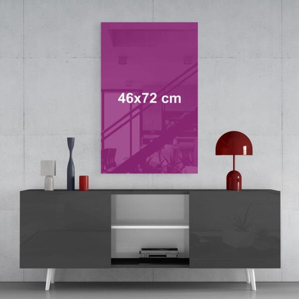 Kişiye Özel Cam Tablo 46x72 cm (Dikey)