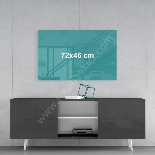 Kişiye Özel Cam Tablo 72x46 cm (Yatay)