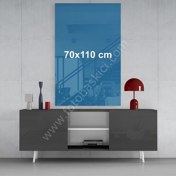 Kişiye Özel Cam Tablo 70x110 cm (Dikey)