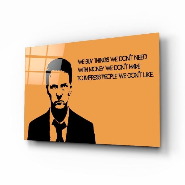 Dövüş Kulübü – Fight Club Cam Tablo No:6090