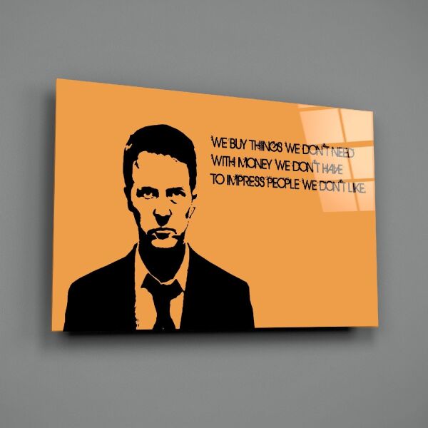 Dövüş Kulübü – Fight Club Cam Tablo No:6090