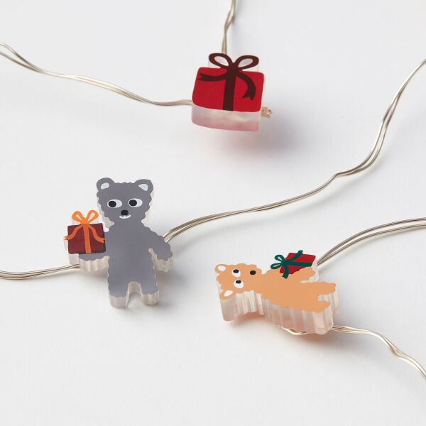 Aydınlatma Zinciri 30'lu Pilli 4,5 Metre