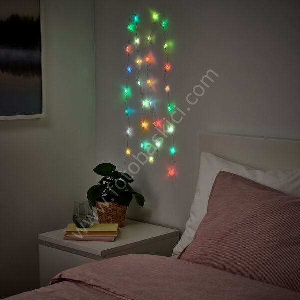 Aydınlatma Zinciri 32'li Pilli 4,7 Metre