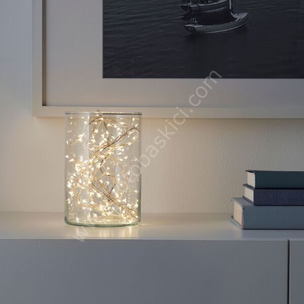 Aydınlatma Zinciri 160'lı Pilli 3,5 Metre