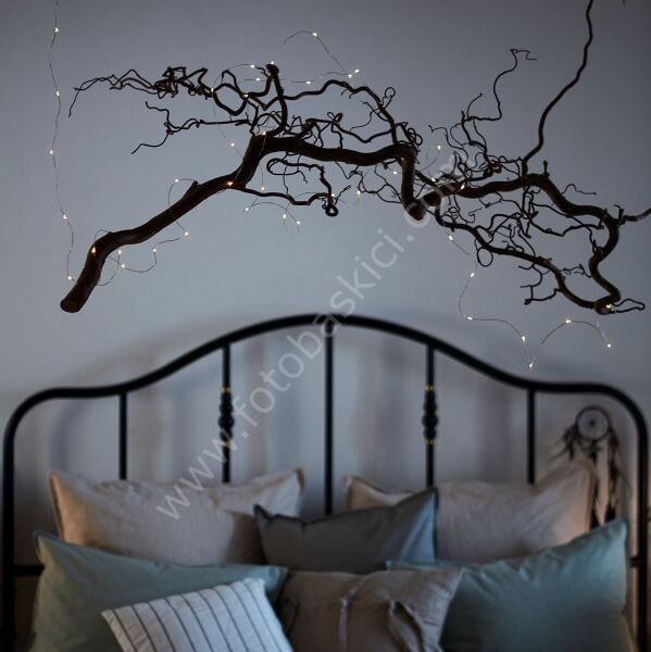 Aydınlatma Zinciri Lame 40'lı Pilli 4,9 Metre