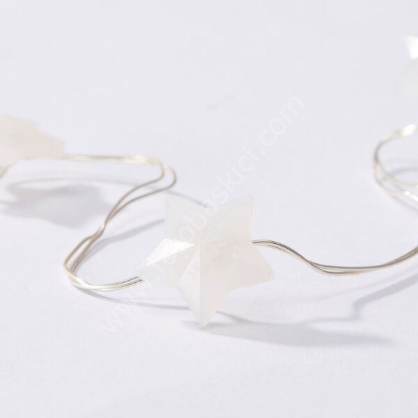 Aydınlatma Zinciri Yıldız 40'lı Fişli 5,5 Metre