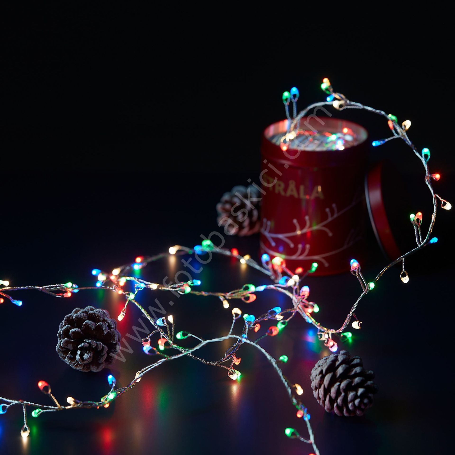 Aydınlatma Zinciri 160'lı Pilli 3,5 Metre