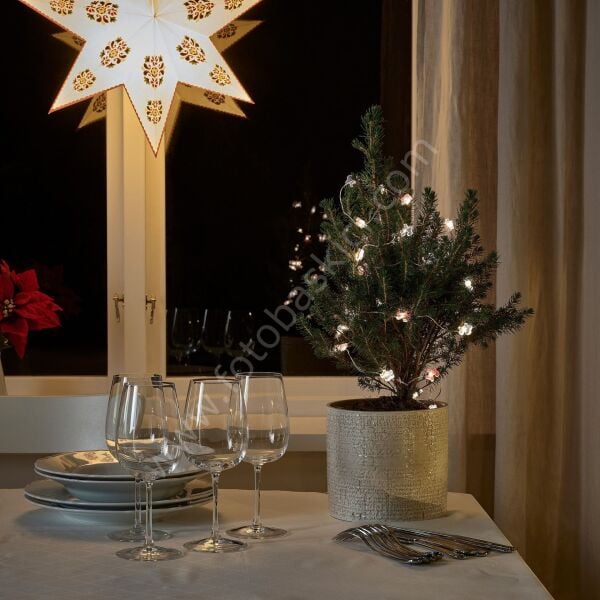 Aydınlatma Zinciri Keçi 30'lu Pilli 4,5 Metre