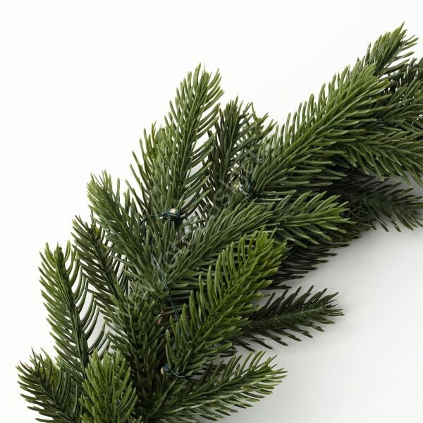 Yeşil Led Çelenk Pilli 35 cm