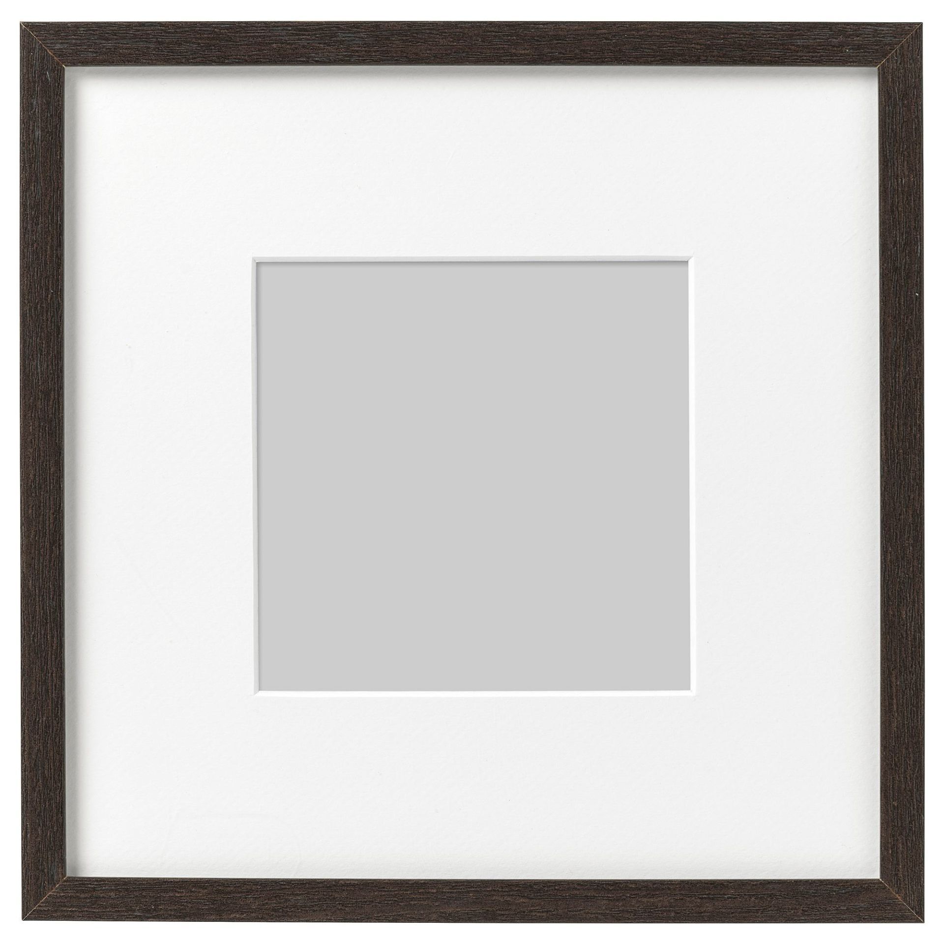 Ahşap Çerçeve Koyu Kahve 23x23 cm HOVSTA