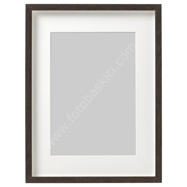 Ahşap Çerçeve Koyu Kahve 30x40 cm HOVSTA