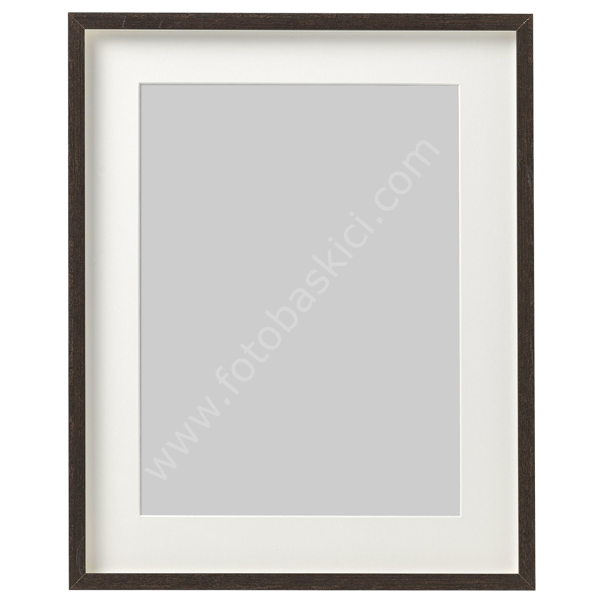 Ahşap Çerçeve Koyu Kahve 40x50 cm HOVSTA