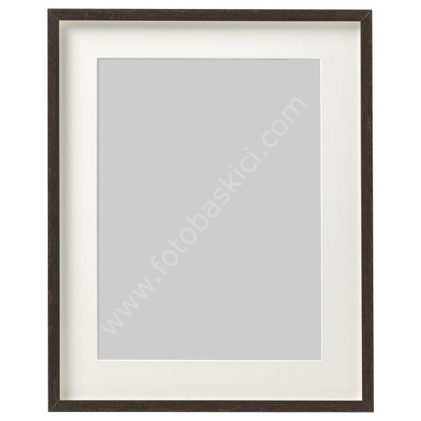 Ahşap Çerçeve Koyu Kahve 40x50 cm HOVSTA