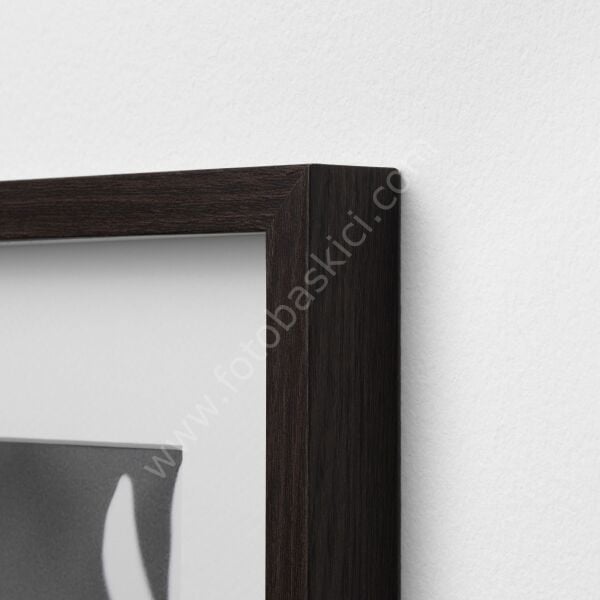 Ahşap Çerçeve Koyu Kahve 40x50 cm HOVSTA