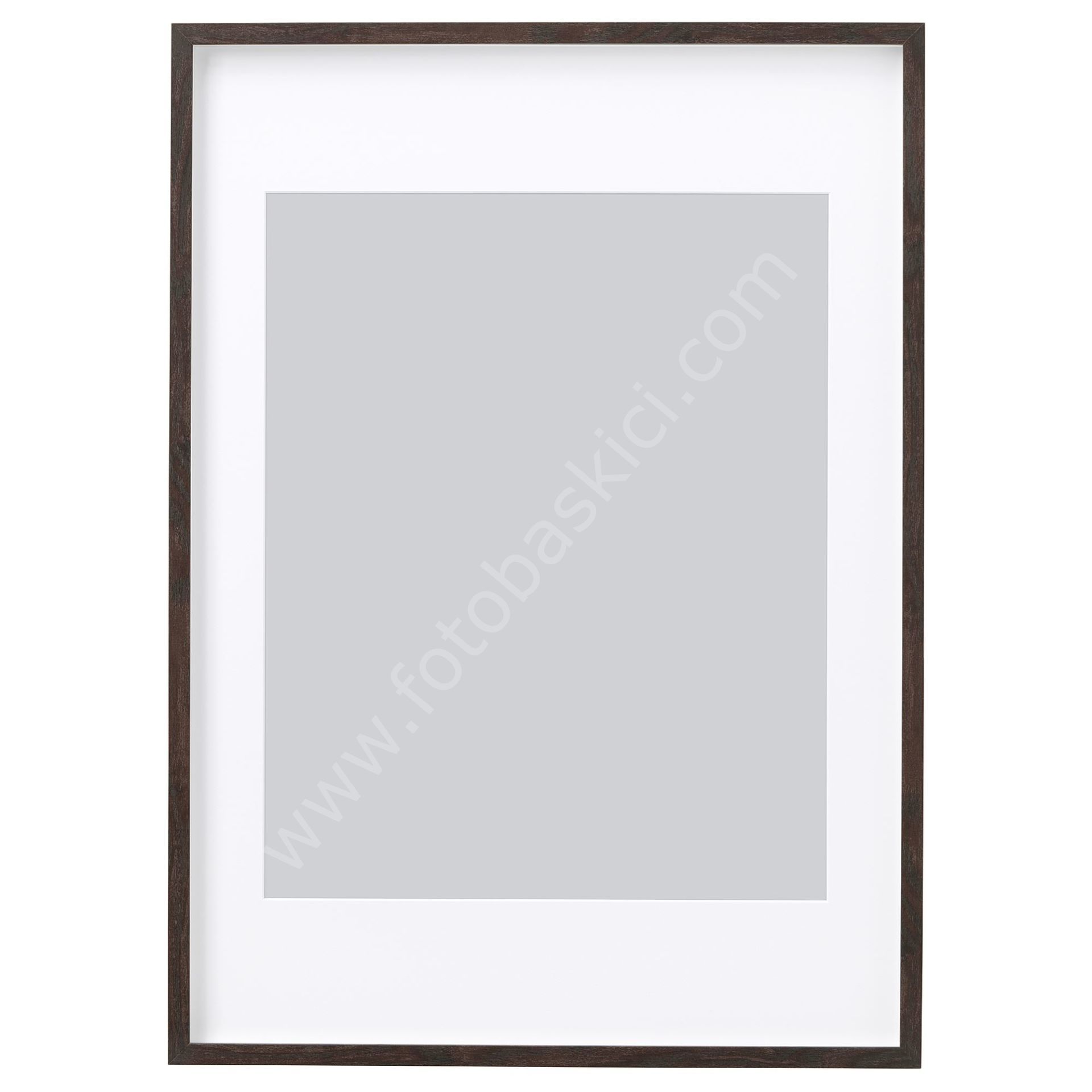 Ahşap Çerçeve Koyu Kahve 50x70 cm HOVSTA