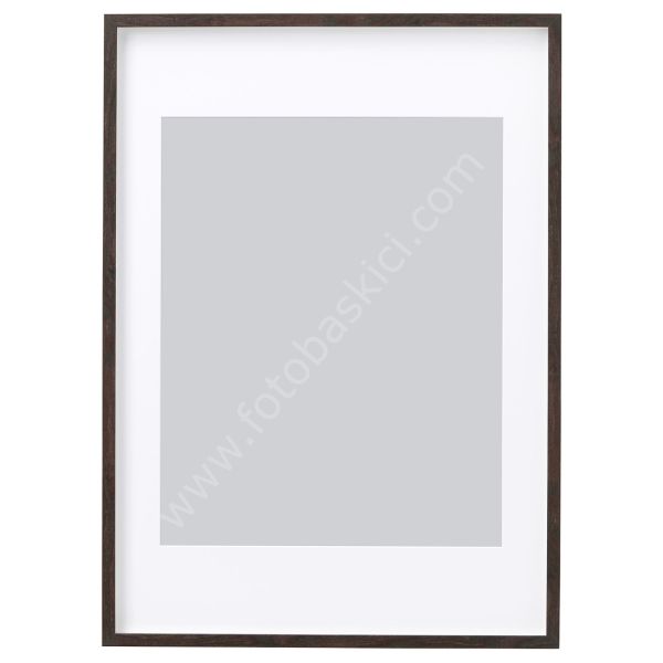 Ahşap Çerçeve Koyu Kahve 50x70 cm HOVSTA