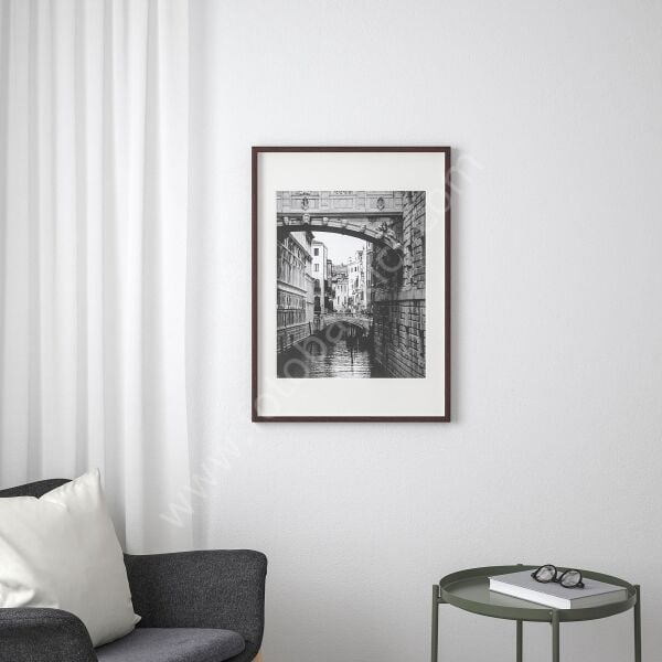 Ahşap Çerçeve Koyu Kahve 50x70 cm HOVSTA