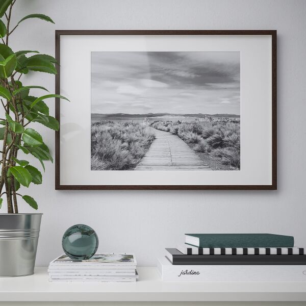 Ahşap Çerçeve Koyu Kahve 50x70 cm HOVSTA