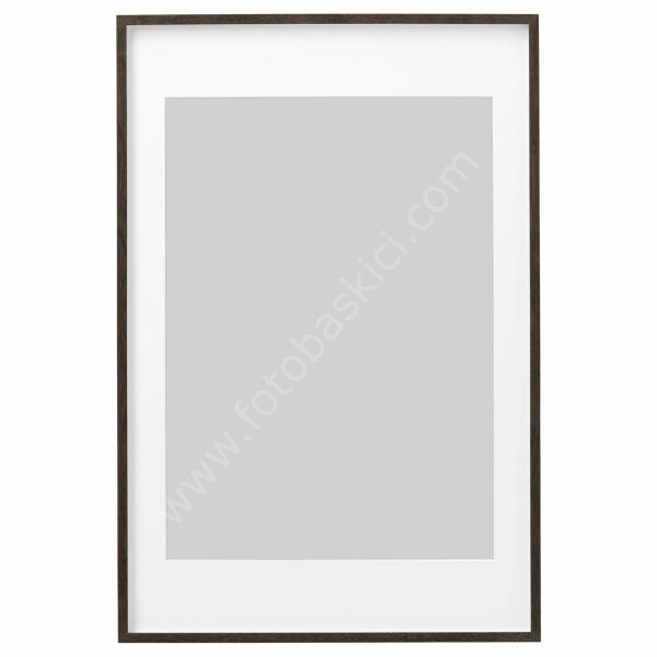Ahşap Çerçeve Koyu Kahve 61x91 cm HOVSTA