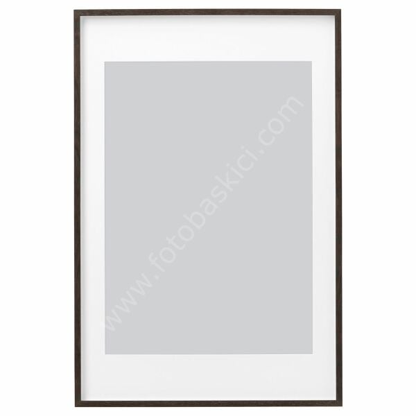 Ahşap Çerçeve Koyu Kahve 61x91 cm HOVSTA