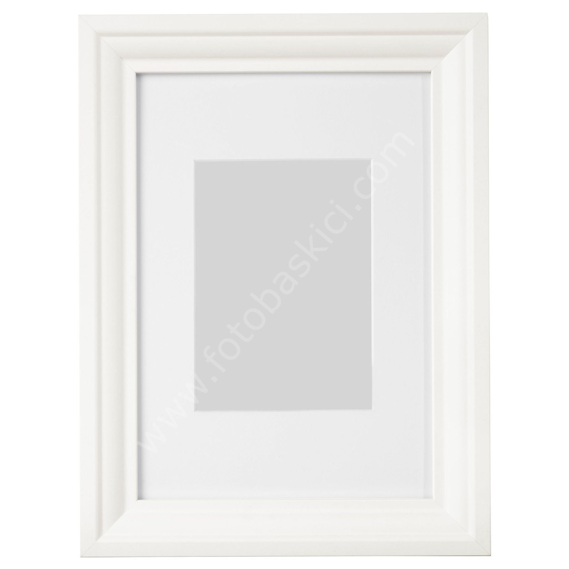 Ahşap Çerçeve Beyaz 21x30 cm EDSBRUK