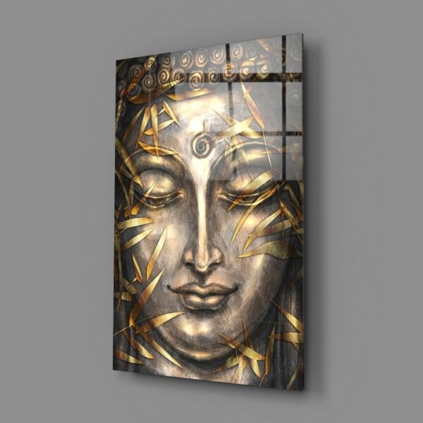 Mistik Heykel Cam Tablo