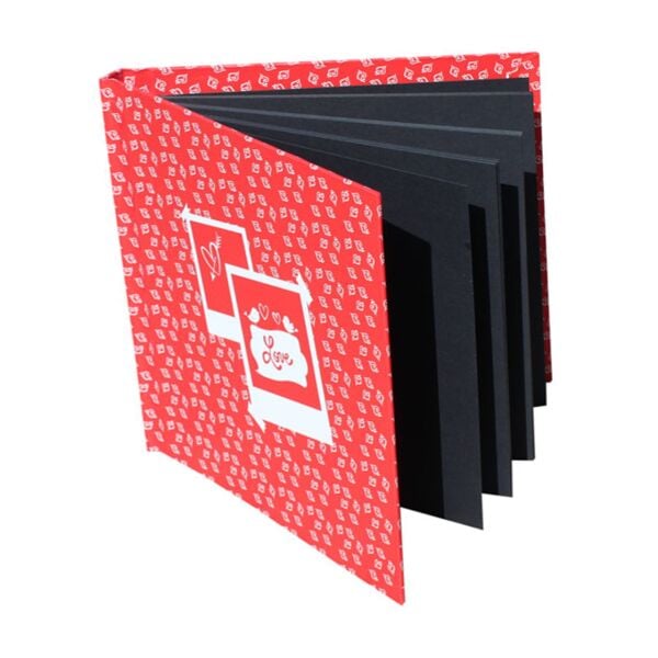 Beyaz Kalemli Anı Defteri - Love (Kırmızı)