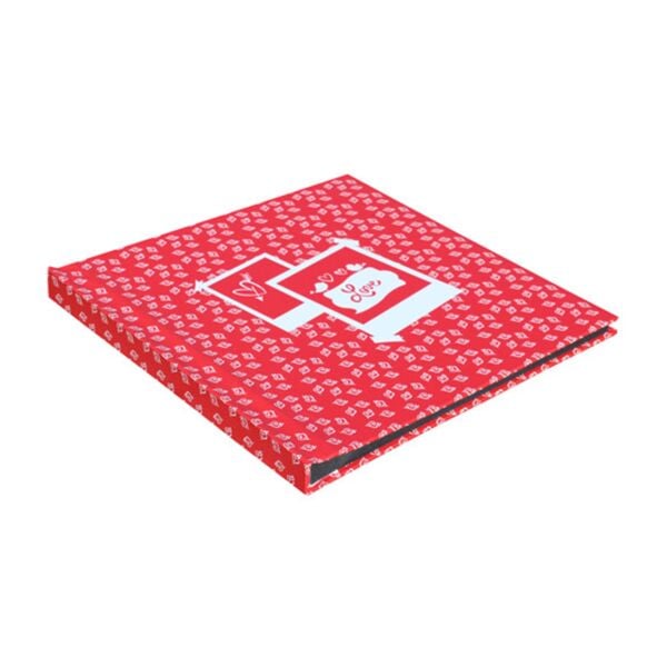 Beyaz Kalemli Anı Defteri - Love (Kırmızı)