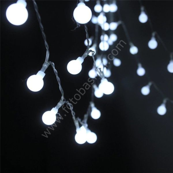 20 Mini Top Ampullü Pilli Led Işık (Renk Seçenekli)
