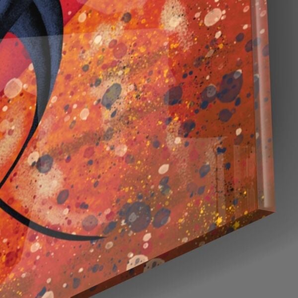 Gölgelerin Dansı Cam Tablo