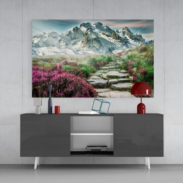 Patika Yol Cam Tablo