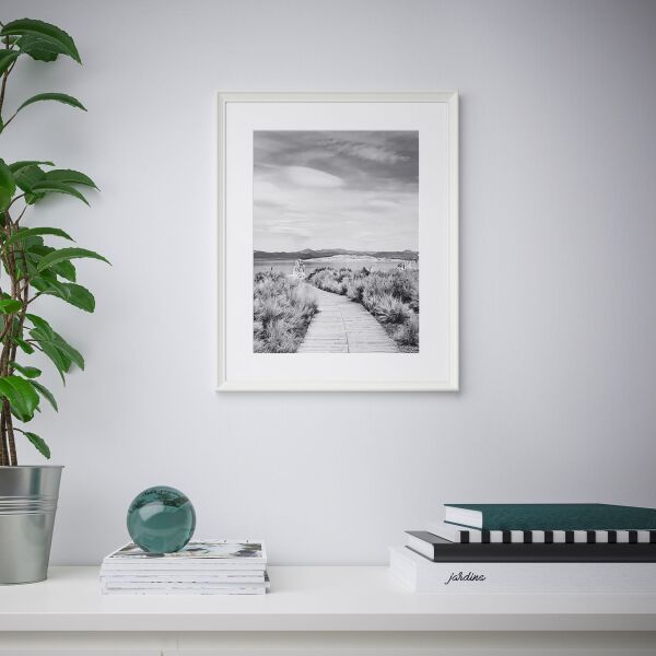 Ahşap Çerçeve Beyaz 40x50 cm KNOPPANG