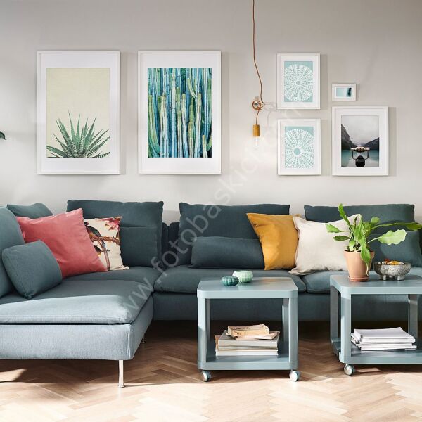 Ahşap Çerçeve Beyaz 61x91 cm KNOPPANG