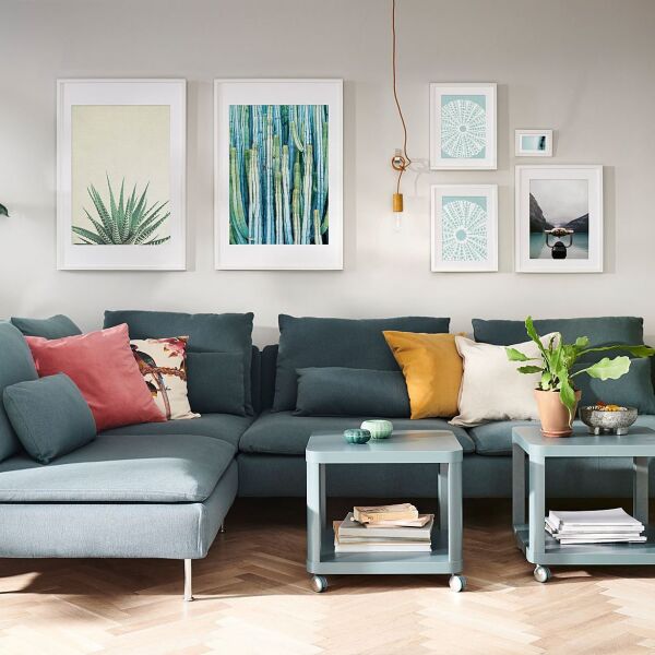 Ahşap Çerçeve Beyaz 61x91 cm KNOPPANG