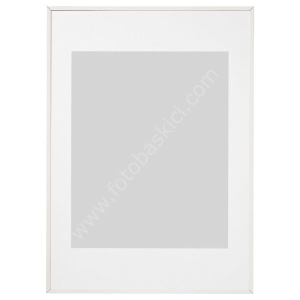 Alüminyum Çerçeve Beyaz 50x70 cm LOMVIKEN