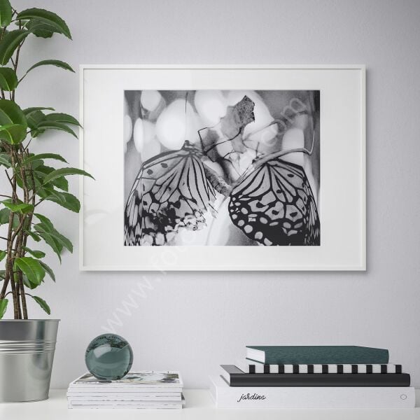 Alüminyum Çerçeve Beyaz 50x70 cm LOMVIKEN