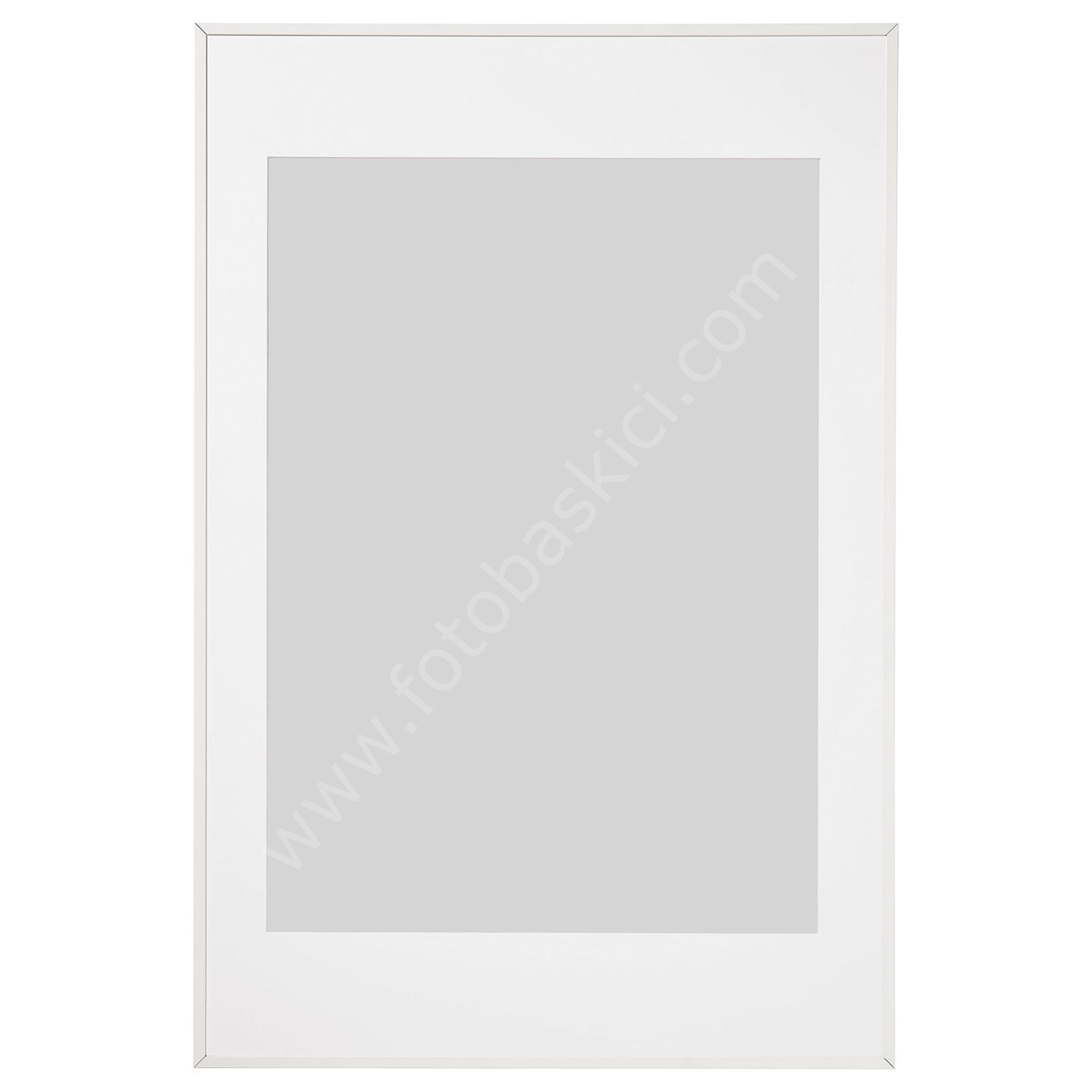 Alüminyum Çerçeve Beyaz 61x91 cm LOMVIKEN