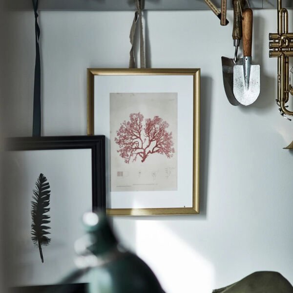 Altın Renk Çerçeve 21x30 cm SILVERHÖJDEN