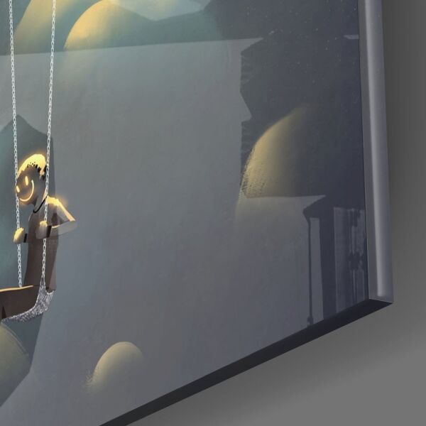 Yıldızlı Rüya Cam Tablo