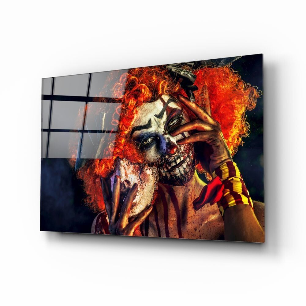 Kadın Portre Cam Tablo No:2021