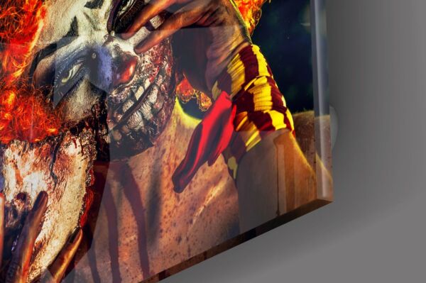 Kadın Portre Cam Tablo No:2021