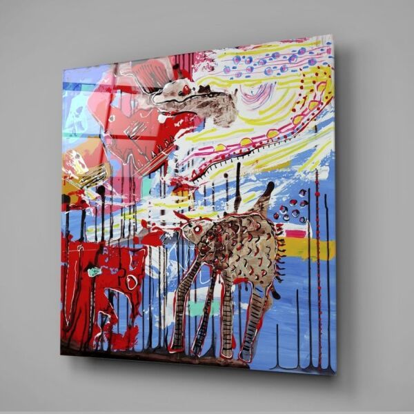 Yıldız Savaşları Soyut Cam Tablo