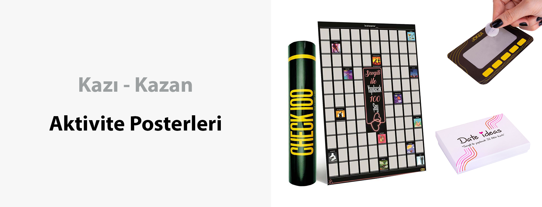 Kazı-Kazan Aktivite Posterleri